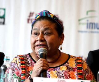 Rigoberta Menchú pide a ONU "reaccionar" ante Donald Trump