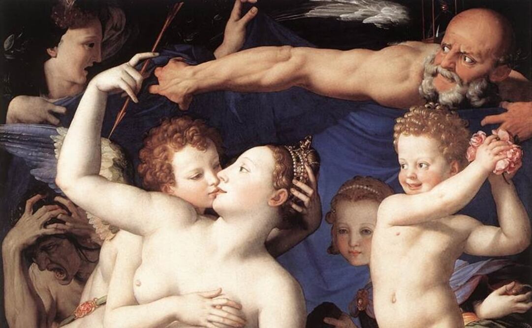 "Venus, Cupido y el tiempo", de Agnolo Bronzino. Foto: wga.hu - National Gallery