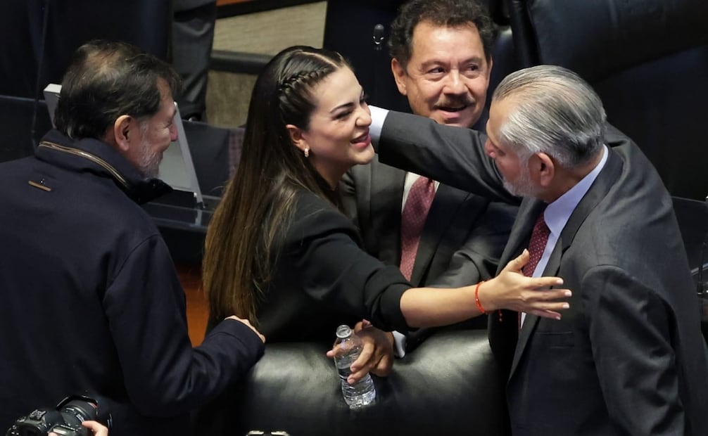 Adán Augusto López en el Senado de la República. Foto: Fernanda Rojas / EL UNIVERSAL