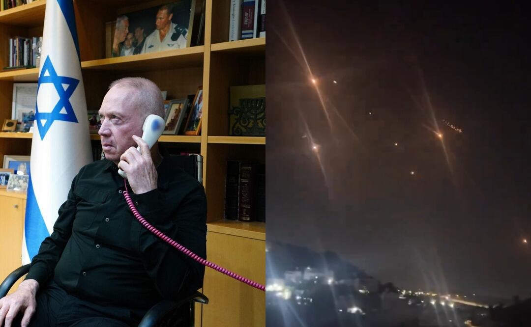 Ministro de Defensa de Israel agradece a EU por apoyo tras ataque iraní. Foto: @yoavgallant/ captura pantalla