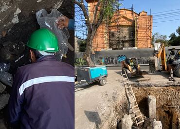 INAH suspende obras de construcción de Calzada Flotante en alcaldía Cuauhtémoc tras encontrar vestigios arqueológicos