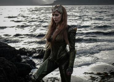 Aparece foto de Amber Heard como Mera en la "Liga de la Justicia"