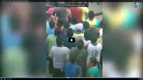 Salvan a ladrón de linchamiento de Zongolica