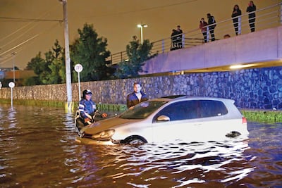 La lluvia de ayer fue equivalente a llenar de agua 16 veces el Estadio Azteca