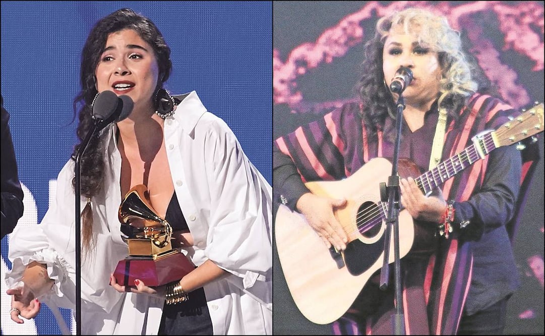 Silvana Estrada y Vivir Quintana. Foto: EL UNIVERSAL