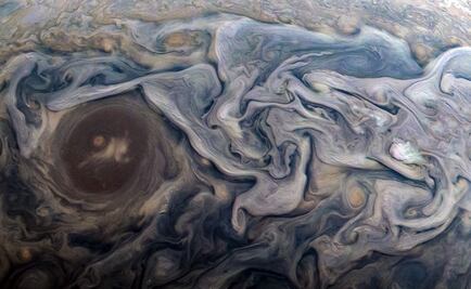 Al "estilo Van Gogh", la foto más reciente de Júpiter 