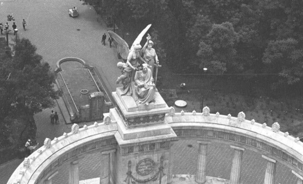 El hemiciclo donde Porfirio Díaz quería dar discursos