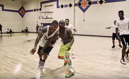 Jugador de los Celtics hace 'sufrir' a Floyd 