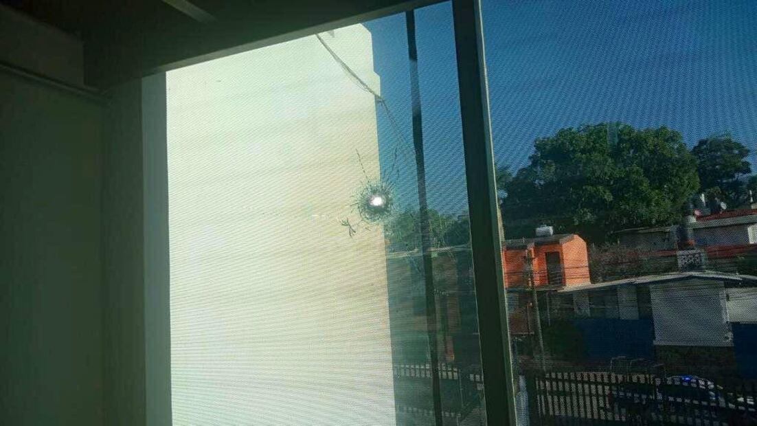 CDHM recibe balazos en Cuernavaca. FOTO: Especial/ EL UNIVERSAL/