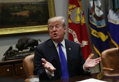 Solución a "dreamers" sí, pero sólo con muro fronterizo: Trump