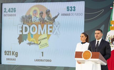 Operativo Enjambre deja 18 sentencias y 60 detenidos; Edomex, ejemplo de coordinación efectiva: Harfuch