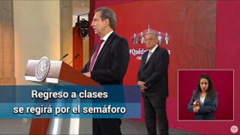 SEP pide no temer al retorno a clases; "habrá filtros en las escuelas", asegura