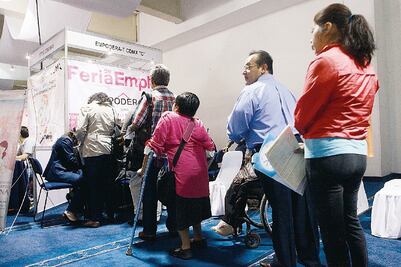 En el desempleo, 90% de personas con discapacidad