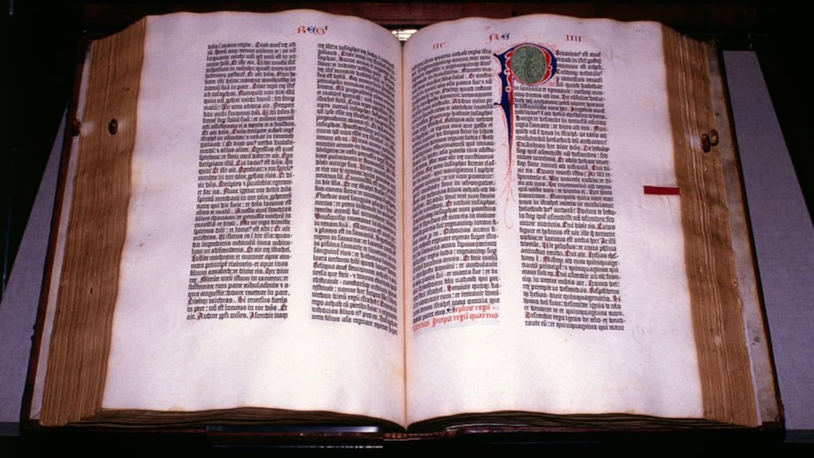 Biblia de Gutenberg: el libro que marcó un antes y un después en la historia