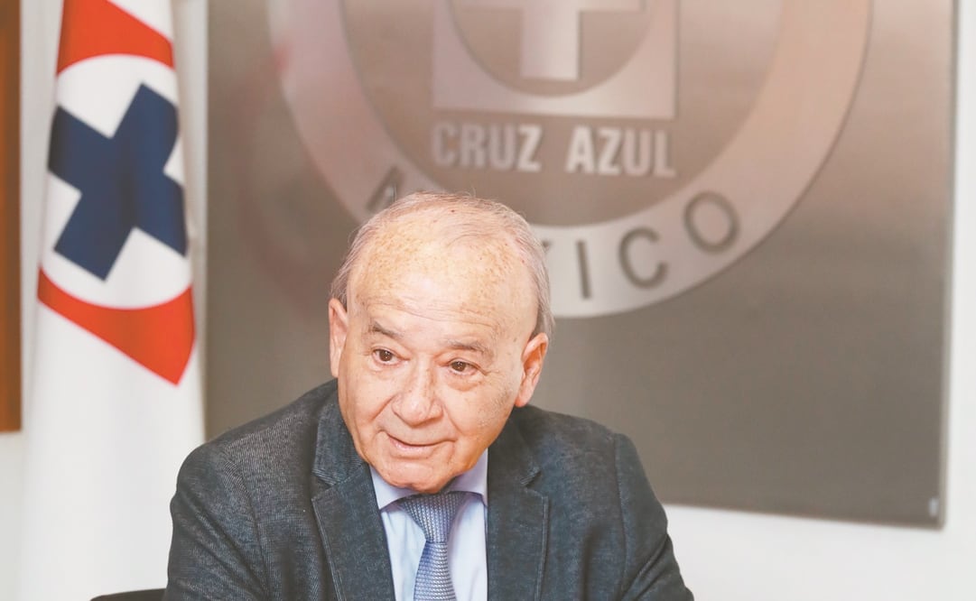 Billy Álvarez, presidente de Cruz Azul / Archivo. EL UNIVERSAL