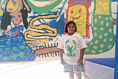 “Sus palabras me dieron paz; vivo con miedo desde el sismo”