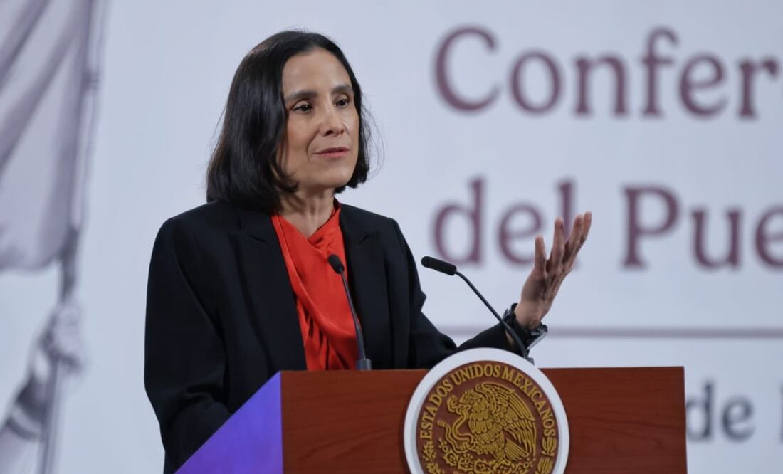 Luz Elena González, secretaria de Energía. Foto: Fernanda Rojas / EL UNIVERSAL