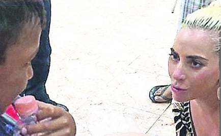 Lady Gaga visits foster care center in Mexico