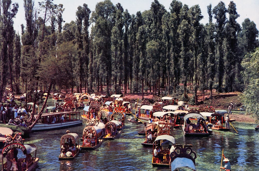 Cien años de trajineras en Xochimilco