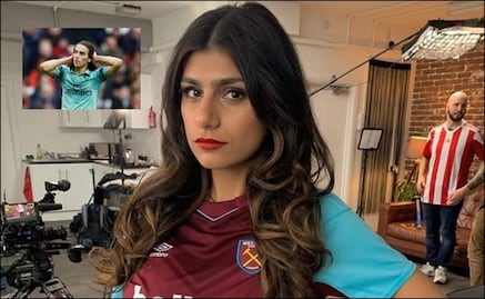 Actriz porno se burla de jugador de Arsenal