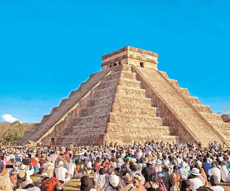 La Zona arqueológica de Chichén Itzá tendrá un horario reducido, será de 8 a 17 horas. Foto: ARCHIVO EL UNIVERSAL