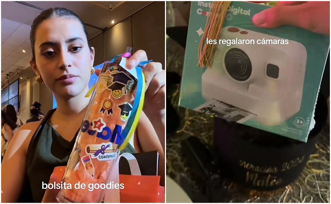Por medio de la plataforma TikTok, la usuaria @isaliagomez_ presumió la lujosa graduación del kinder de su hijo. Foto: tikTok @isaliagomez_
