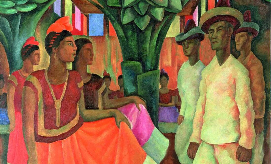 Su obra "El baile en Tehuantepec" rompió récord al ser subastada este año por 15.7 millones de dólares. FOTO: EFE.