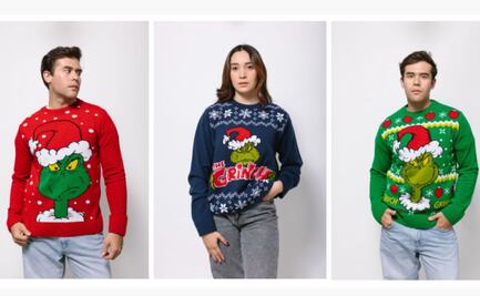 Toon Merch lanza colección de ugly sweaters del Grinch