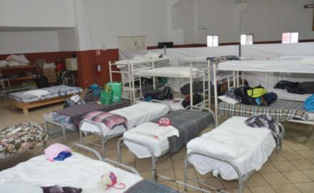 Contingente de caravana migrante llega a Nuevo León