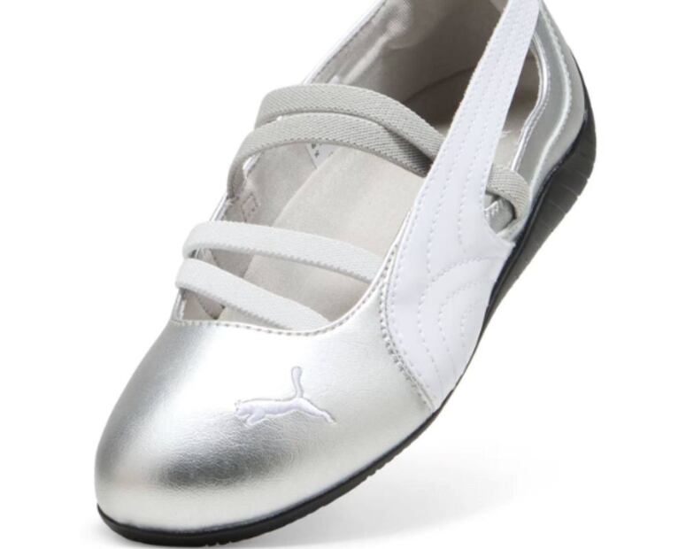 Los ballerina sneaker refrescan cualquier outfit con su silueta ligera y un diseño delicado. Foto: Puma