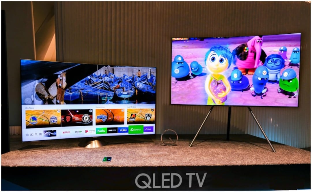 La nueva línea premium de TVs QLED, así como The Frame fueron exhibidas en El Carrousel du Louvre