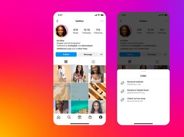 Instagram ya permite añadir hasta 5 links en tu perfil