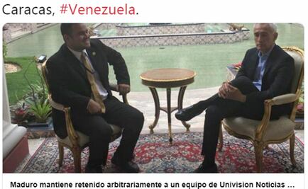 Tras retención, liberan en Venezuela a Jorge Ramos: Univisión