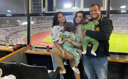 Desde palco en CU, hijo mayor de AMLO expresa su molestia por la derrota de Pumas contra el América