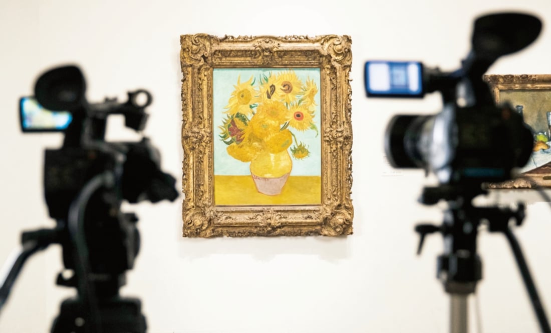 Cinco curadores de museos con estas obras las presentaron al público (MATT ROURKE. AP)