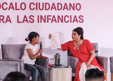Más áreas verdes y menos delincuencia; estas son las propuestas de las infancias a Clara Brugada con motivo del Día del Niño