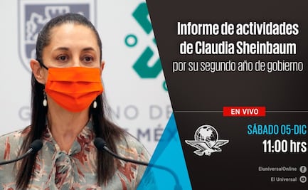 Informe de actividades de Claudia Sheinbaum sobre su segundo año de gobierno