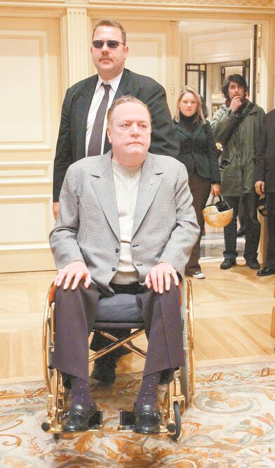 Tras un intento de asesinato, el editor se quedó paralizado de la cintura para abajo. ERIC FEFERBERG