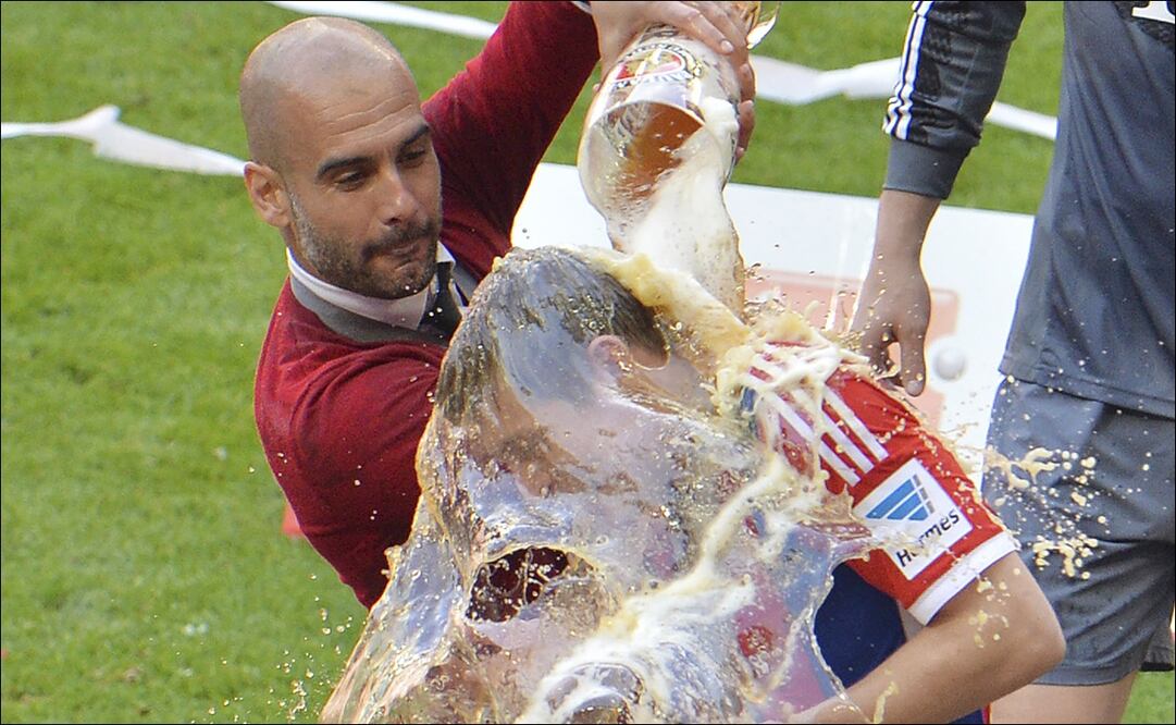 Toni Kroos en festejos con el Bayern Munich - Foto: AP