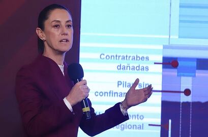 Falta de agua en la GAM y Azcapotzalco por auto que chocó contra red de la Conagua: Sheinbaum