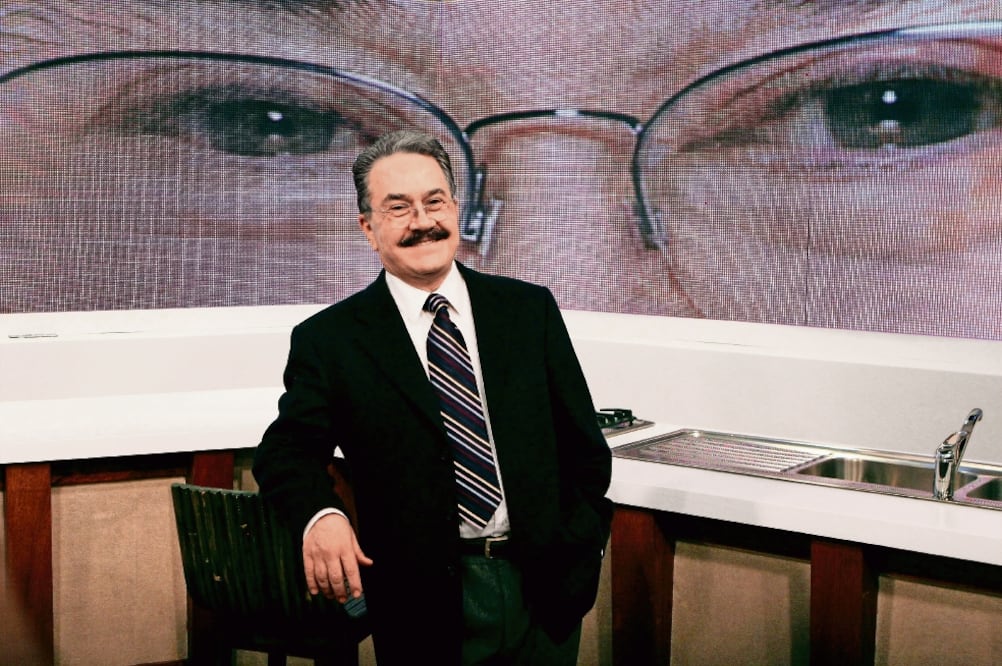 Pedro Sola ha sido conductor de Ventanenado desde su inicio (ARCHIVO EL UNIVERSAL)