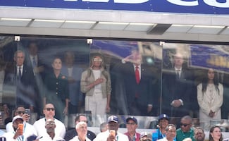 Sheinbaum, presente en la final del Mundial 2026; aparece junto a Mark Carney, Melania, Donald Trump e Infantino