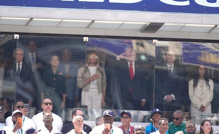 Sheinbaum, presente en la final del Mundial 2026; aparece junto a Mark Carney, Melania, Donald Trump e Infantino