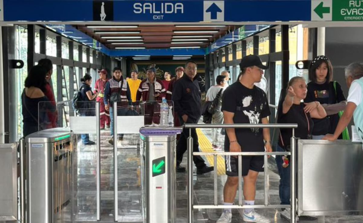 La estación San Antonio Abad, de la Línea 2, reabrió sus pue