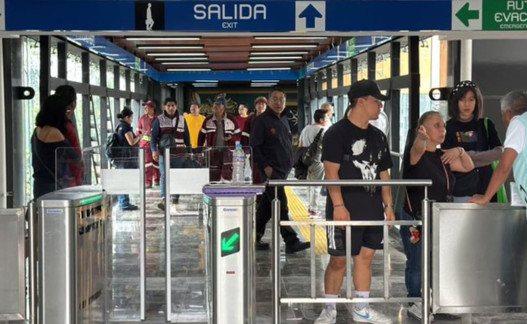 Reabre estación San Antonio Abad tras remodelación; renuevan iluminación y accesos.
Foto: Especial.