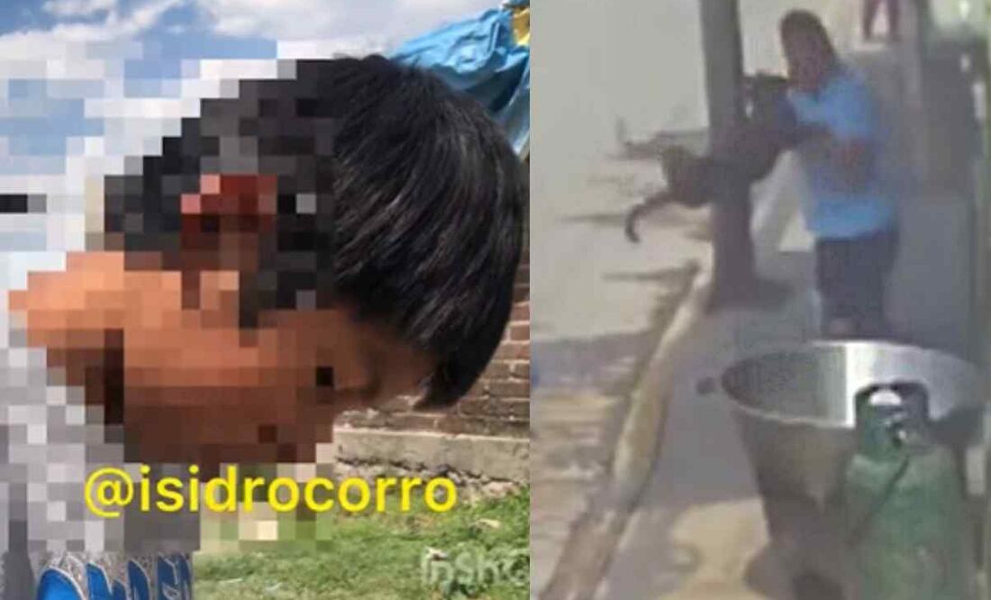 Roberto, de 11 años de edad, fue a la carnicería en compañía de su perro y vio como Sergio N aventó a su cachorro al cazo con aceite hirviendo. Foto: Especial