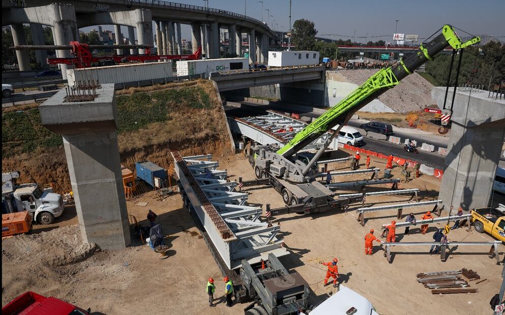 Trolebús Elevado Chalco-Santa Martha. Foto: Luis Camacho/EL UNIVERSAL