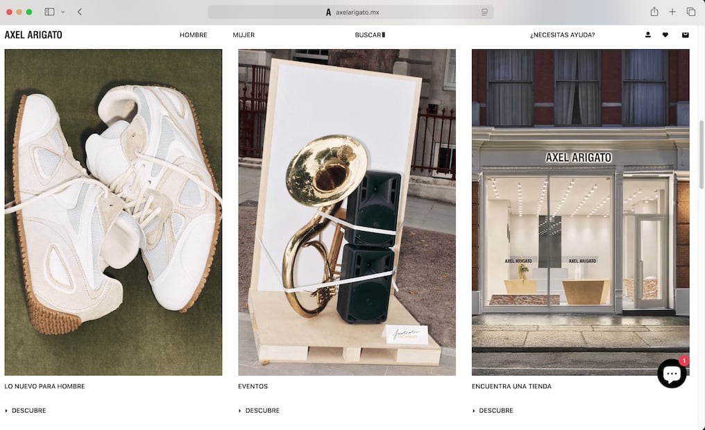 La nueva tienda online ofrece envíos locales, soporte en español y precios en MXN. Foto: Especial