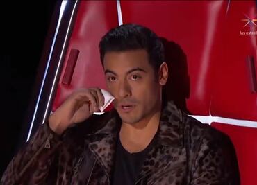 Carlos Rivera lloró en "La Voz México" al recordar a Hiromi