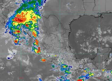 Raymond toca tierra como ciclón post-tropical; pese a debilitarse provocará intensas lluvias y vientos fuertes en estos estados